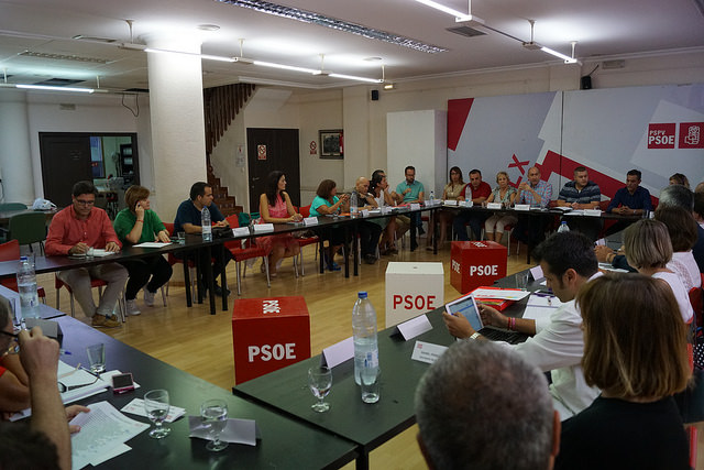 Ejecutiva PSOE Elx / Foto Archivo