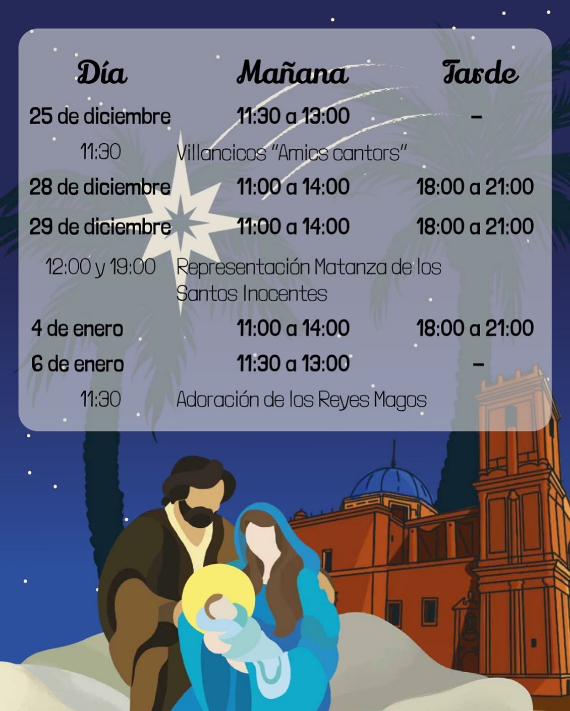 belén viviente elche 2024