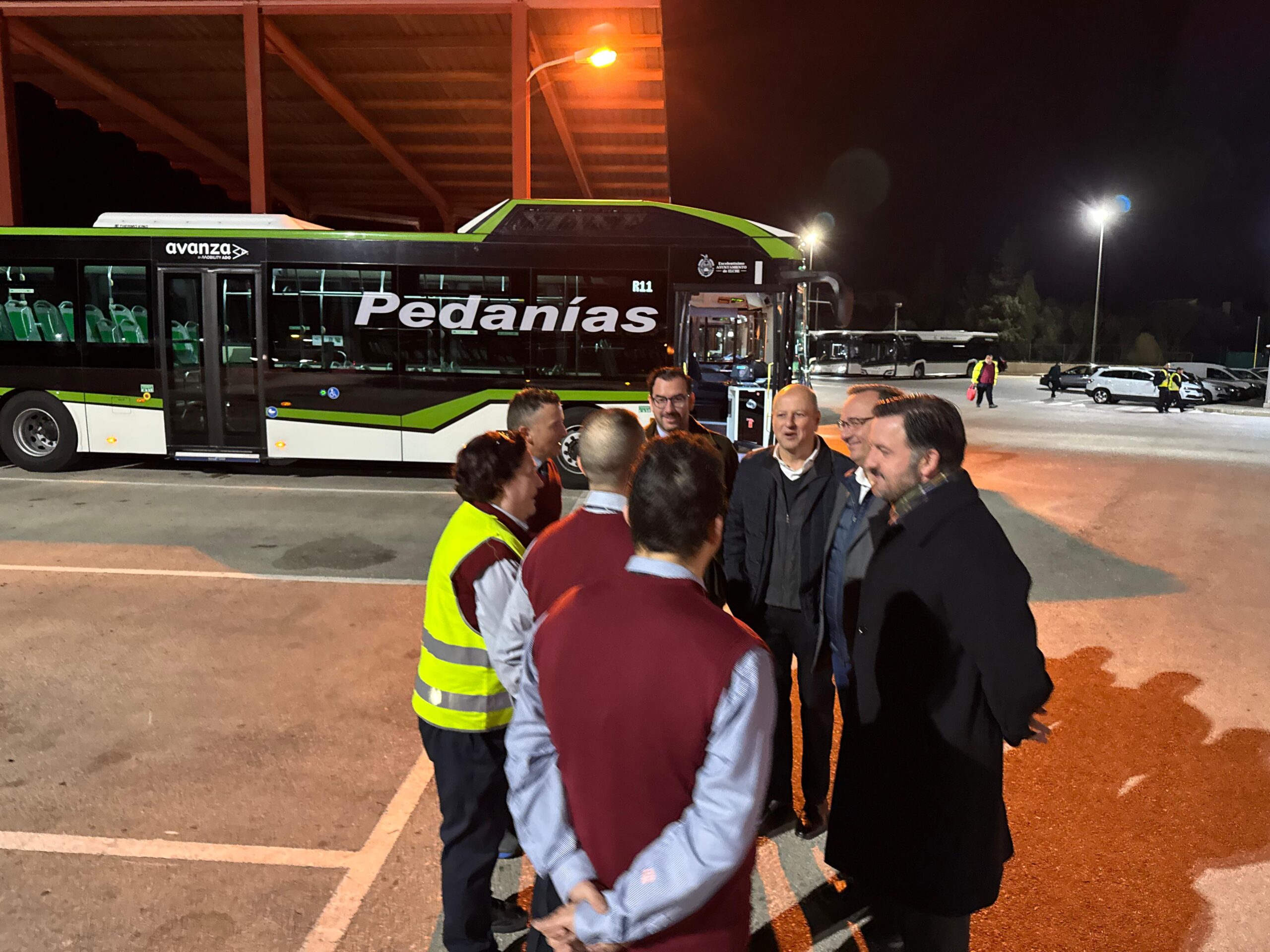 autobús pedanías Elche