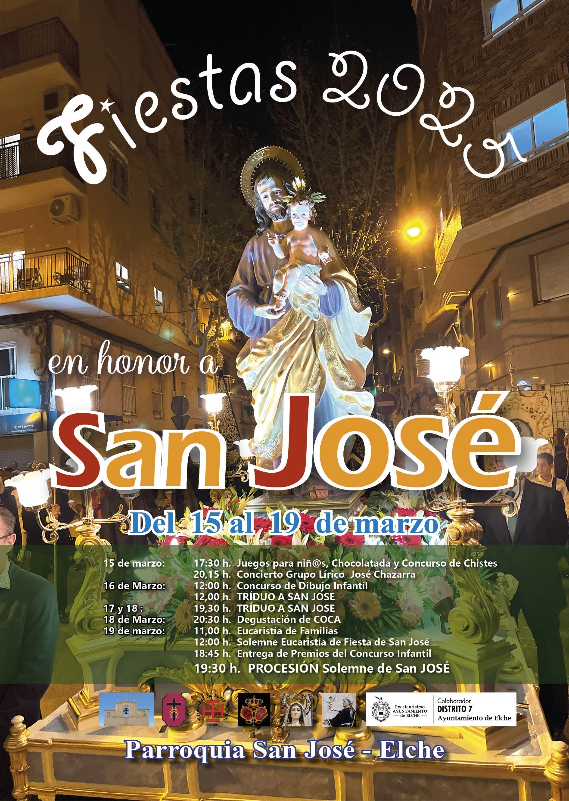 San José Parroquia fiestas 2025