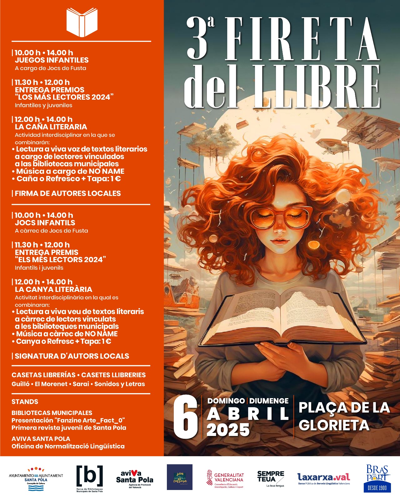 Fireta del Llibre Santa Pola 2025