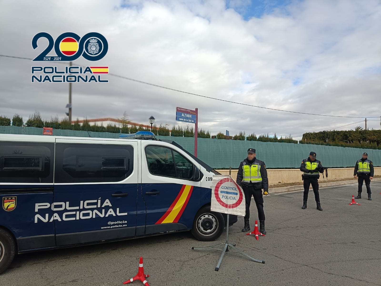 FOTO ARCHIVO CONTROL POLICIA