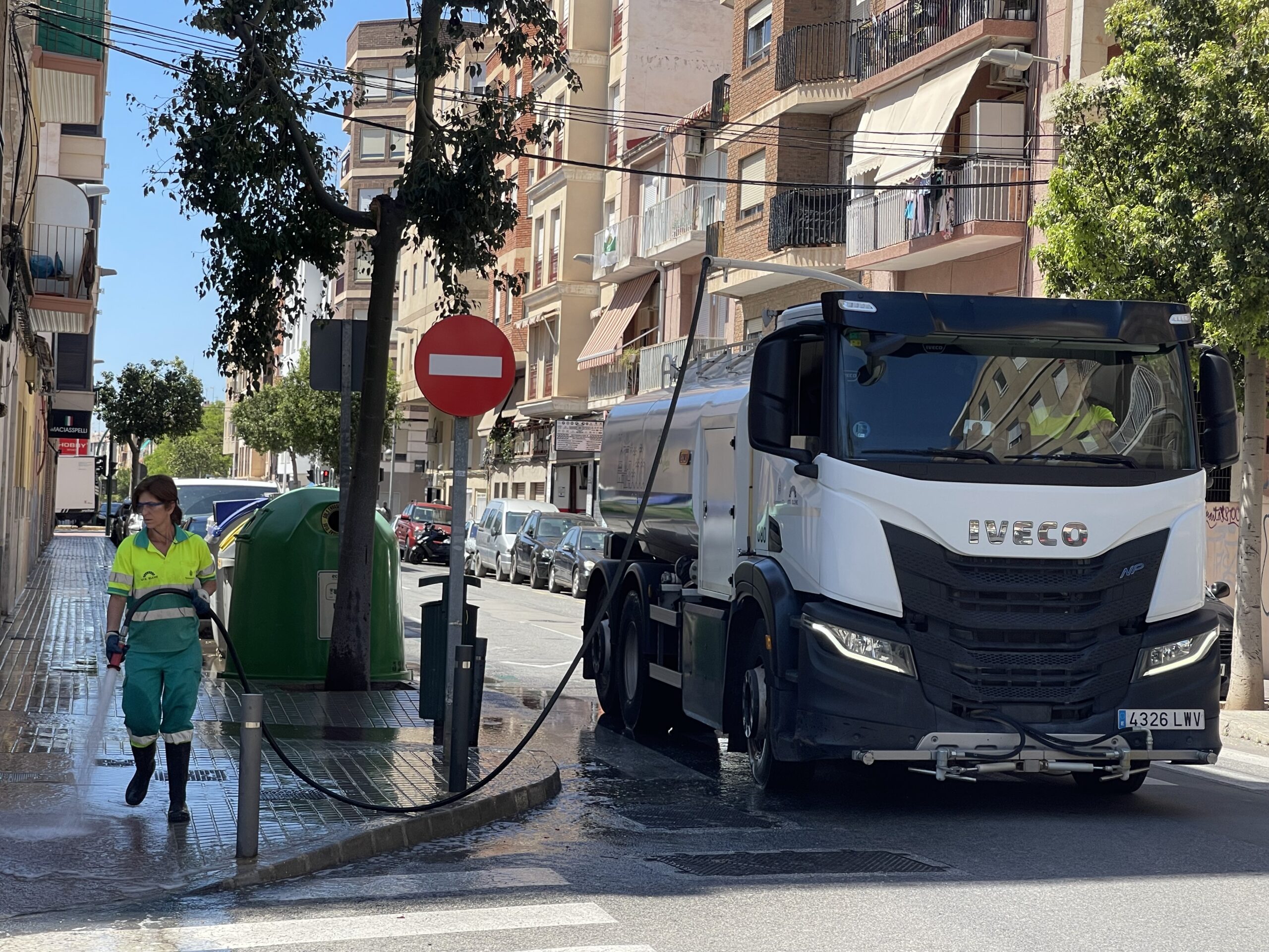 Limpieza barrios Elche