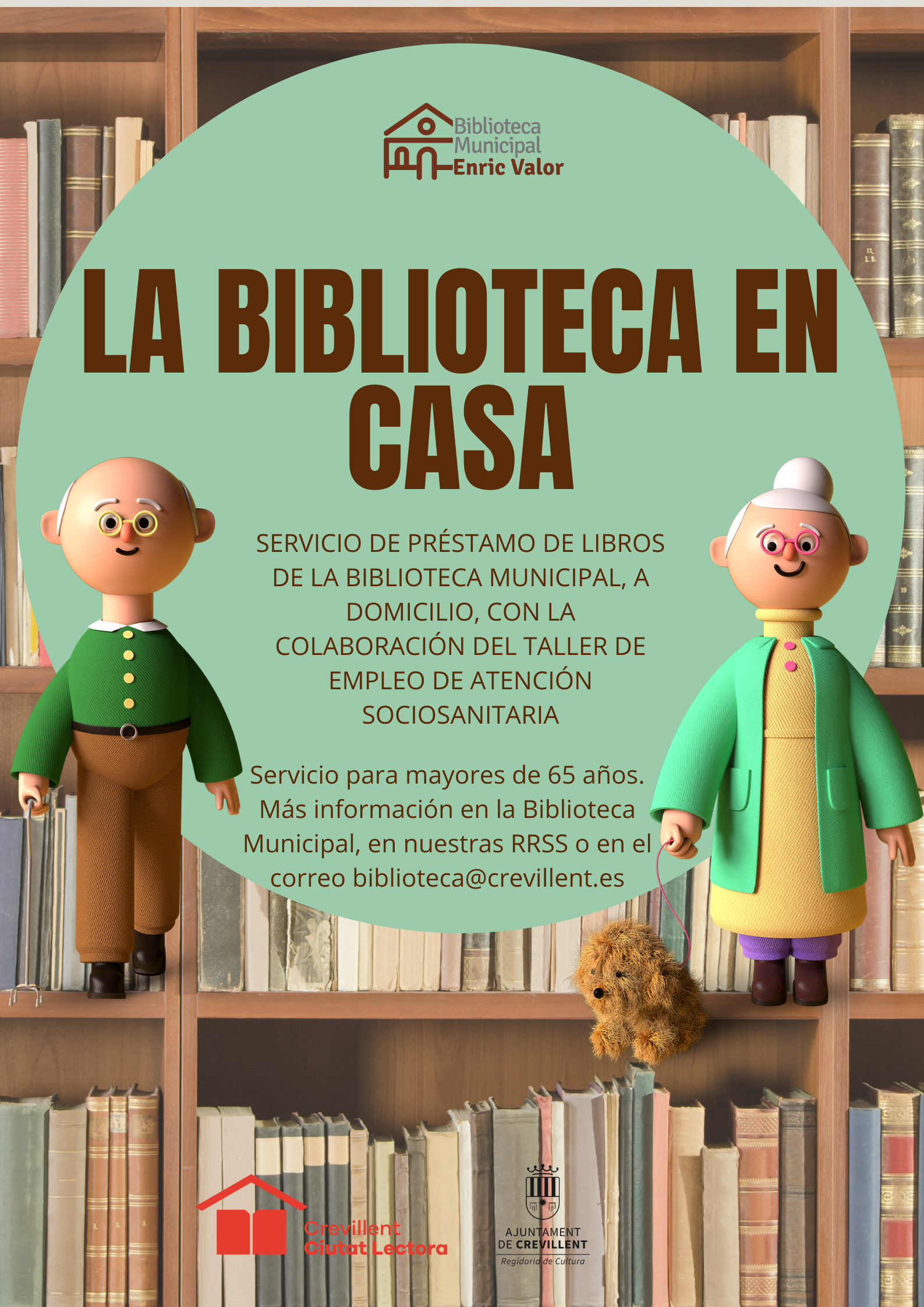 Bibliotecas para mayores Crevillente 2025