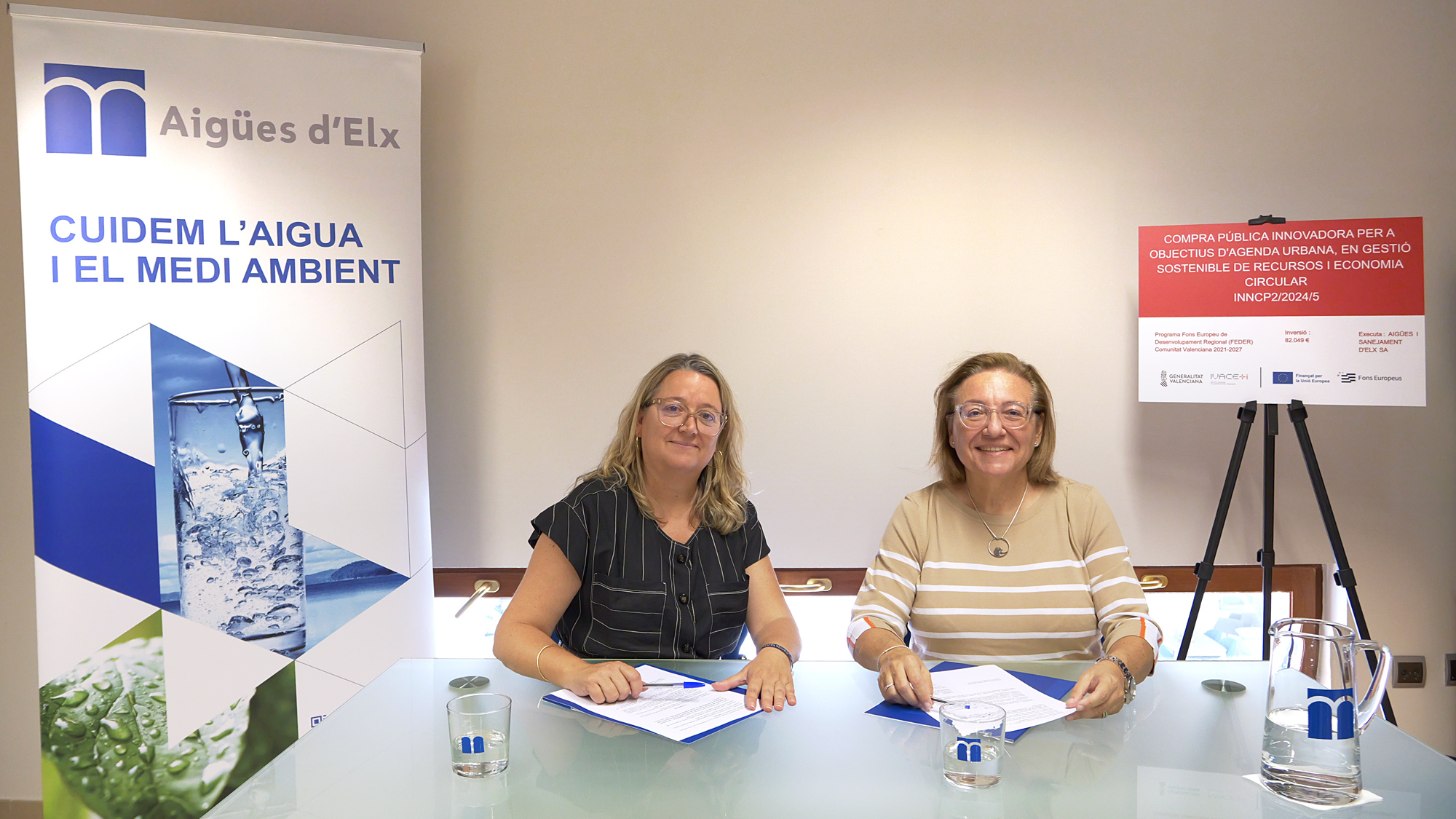 2025 UMH y Aigües d’Elx colaboran para impulsar la compra pública innovadora del municipio