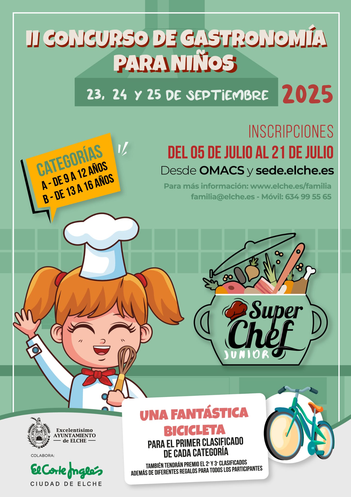 Concurso de cocina par aniños 2025