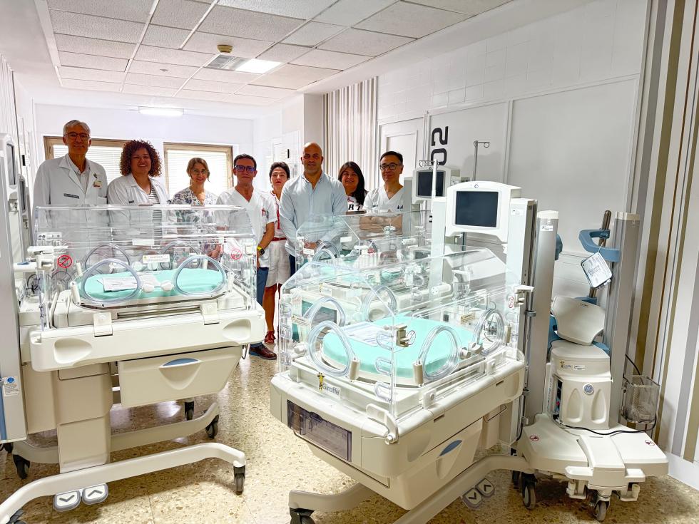 NUEVAS INCUBADORAS HOSPITAL ELCHE