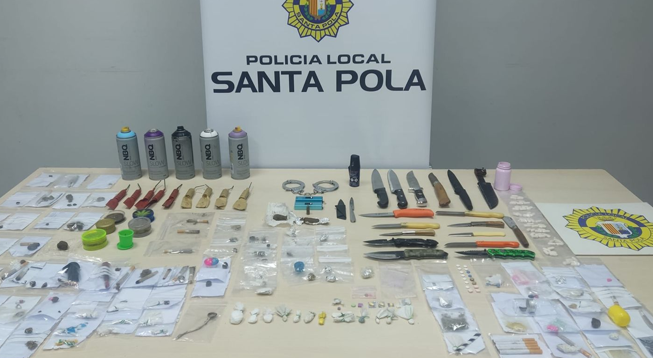 DETENIDOS EN SANTA POLA SEP 2025