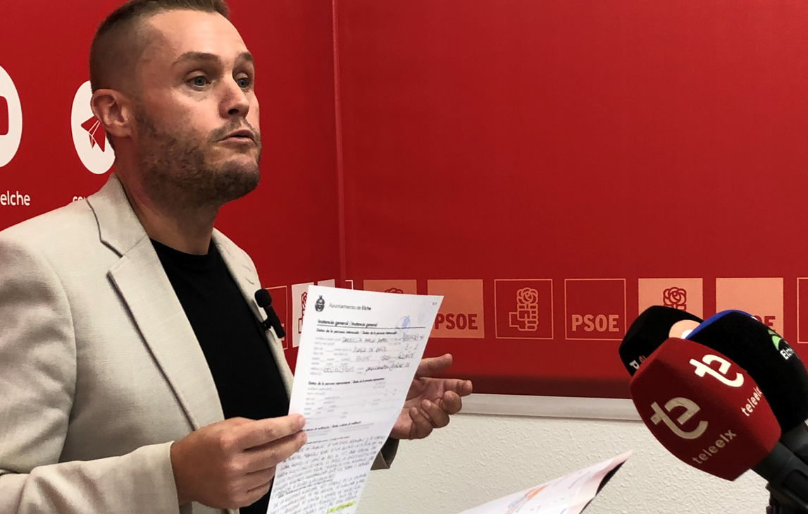 Mariano Valera PSOE ELCHE sep 2025