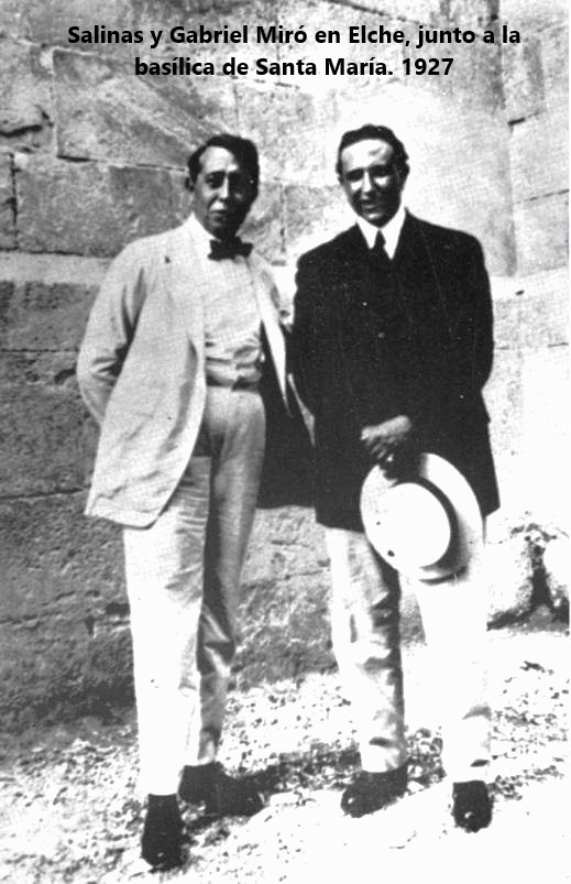 Foto 24. Salinas y Miró en Elche